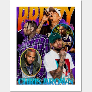 chris breezy Posters and Art